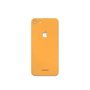 MAHOOT Matte-Orange Cover Sticker for apple iPhone 8