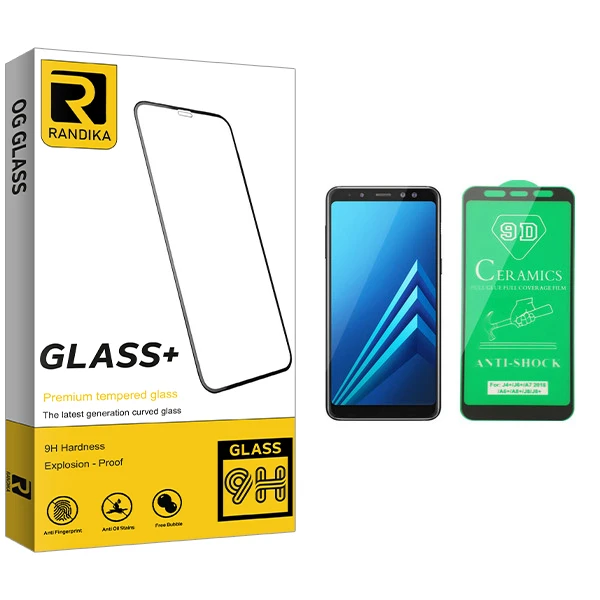 محافظ صفحه نمایش سرامیکی راندیکا مدل GLD مناسب برای گوشی موبایل سامسونگ Galaxy A8 Plus