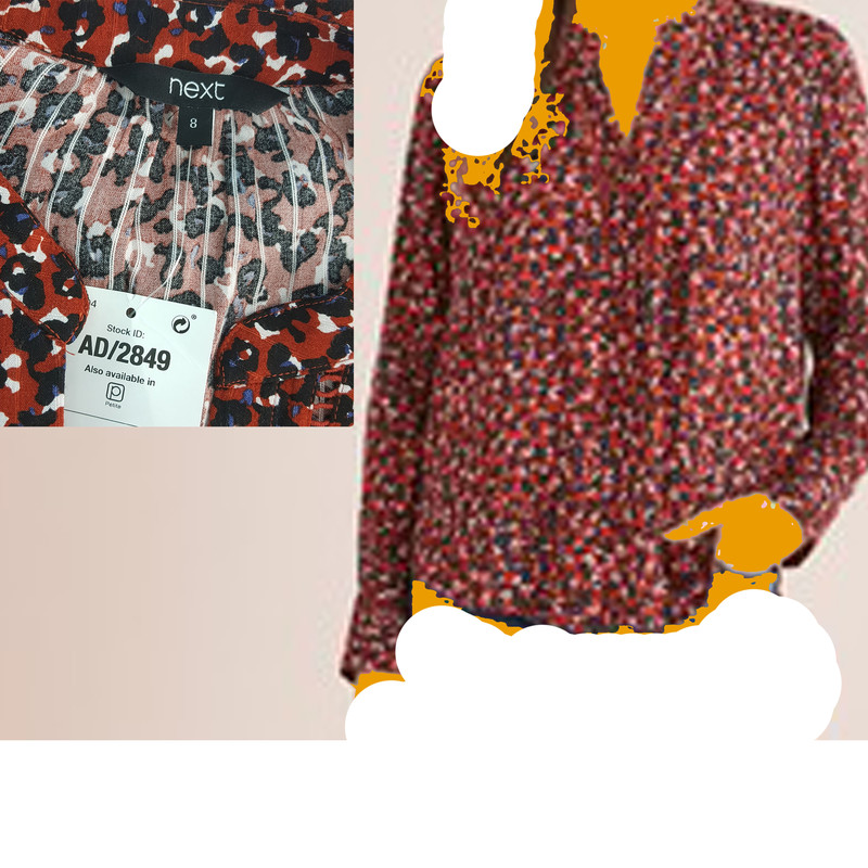 بلوز آستین بلند زنانه نکست مدل  327-985