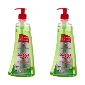 مایع ظرفشویی کنسانتره بوژنه کد 02 مدل Lemon وزن 700 گرم مجموعه 2 عددی