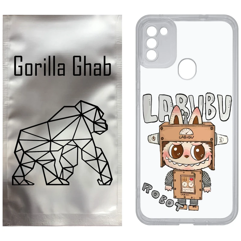 کاور گوریلا قاب مدل CLG کد 121 طرح لبوبو Labubu مناسب برای گوشی موبایل سامسونگ Galaxy A11 / M11