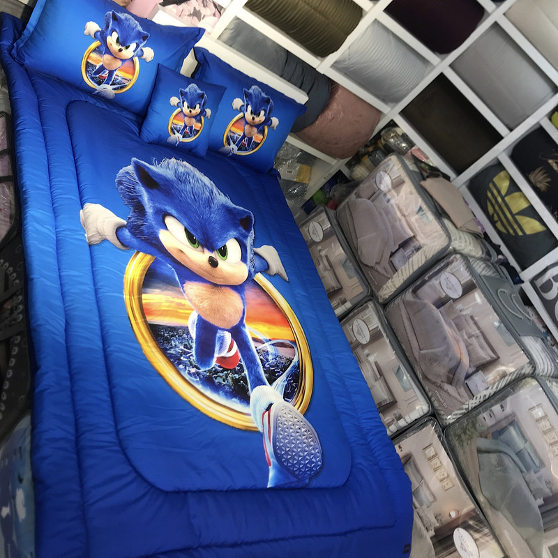 سرویس خواب مدل سونیک SONIC کد 02 یک نفره 5 تکه