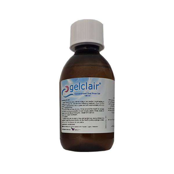 دهان شویه ژل کلر مدل هلسین حجم 180 میلی لیتر