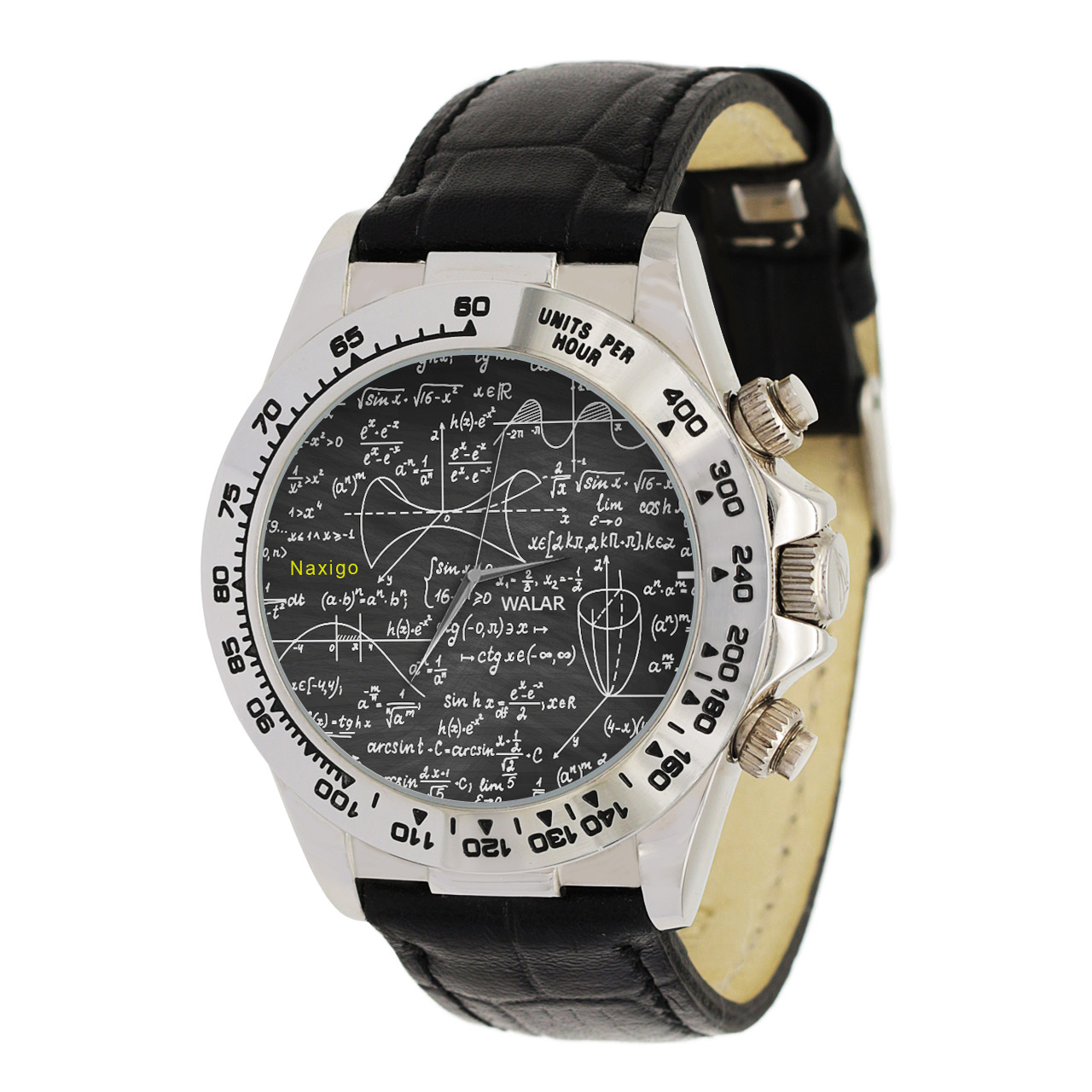 ساعت مچی مردانه ناکسیگو طرح ریاضی کد LS3539