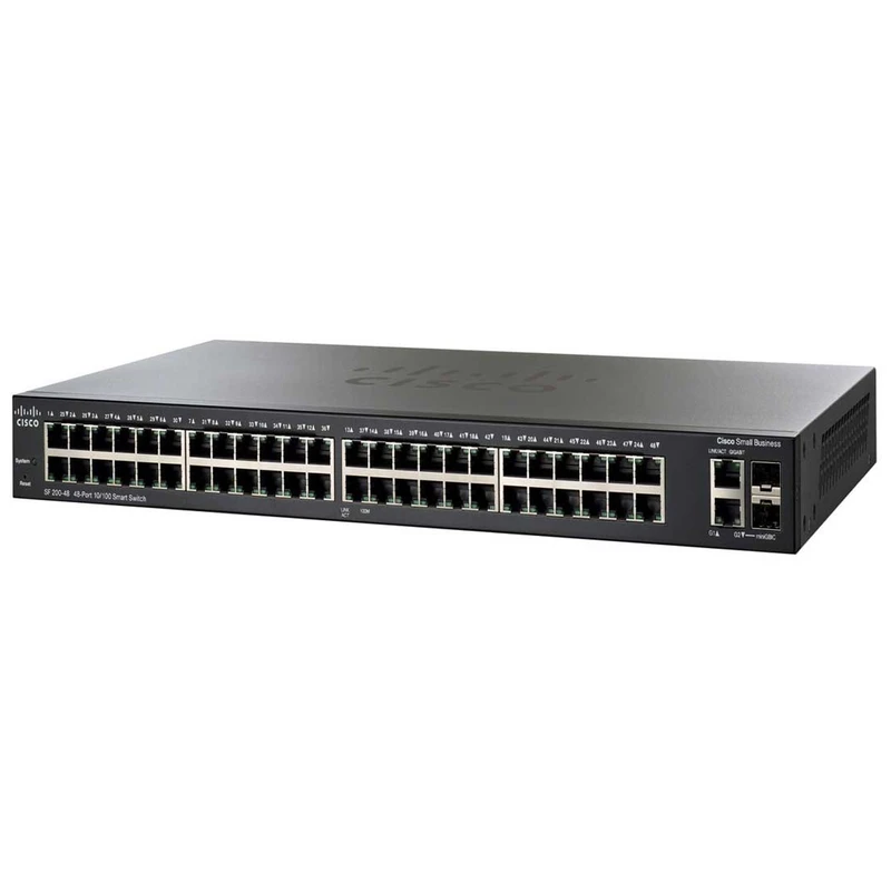 سوئیچ 48 پورت سیسکو مدل  SF200-48 RF