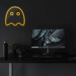 چراغ دیواری نئون دیزاین طرح Packman-2_YL