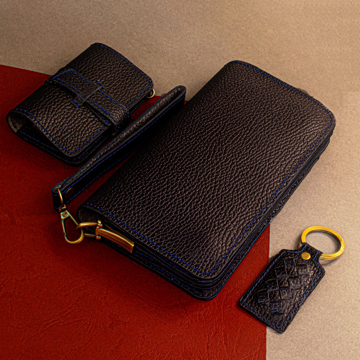 ست هدیه چرما اسپرت مدل 3HDEF -  - 7