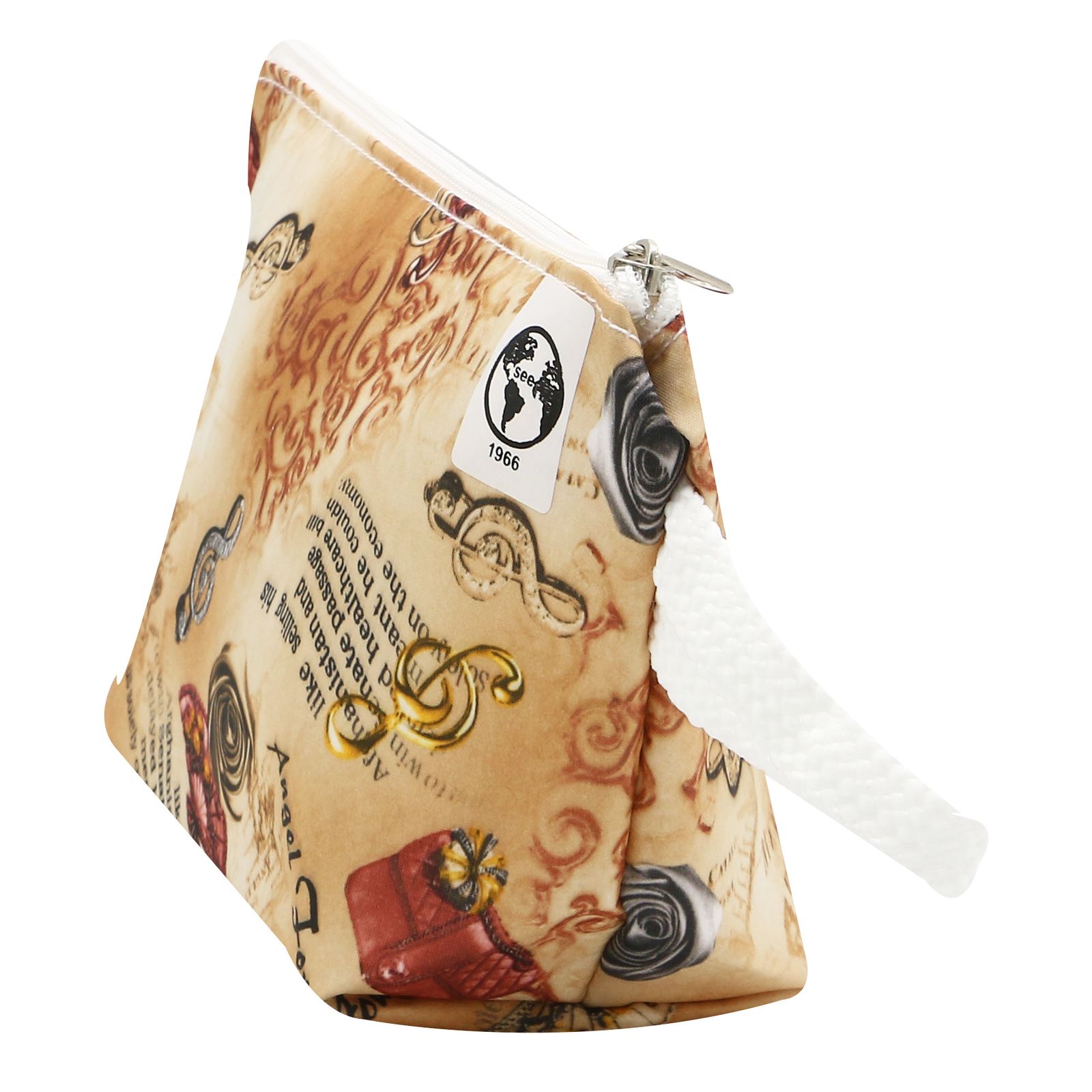 کیف لوازم آرایش زنانه سیی مدل موسیقی کد 1653.2 -  - 2