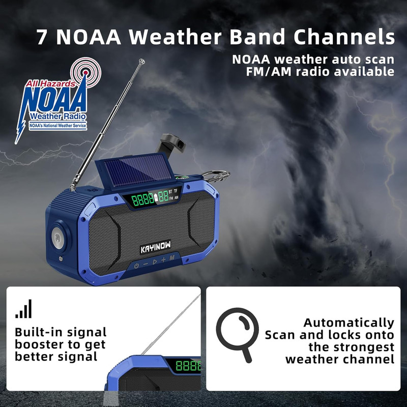 رادیو اسپیکر FM، AM مدل DF-580 دارای Bluetooth