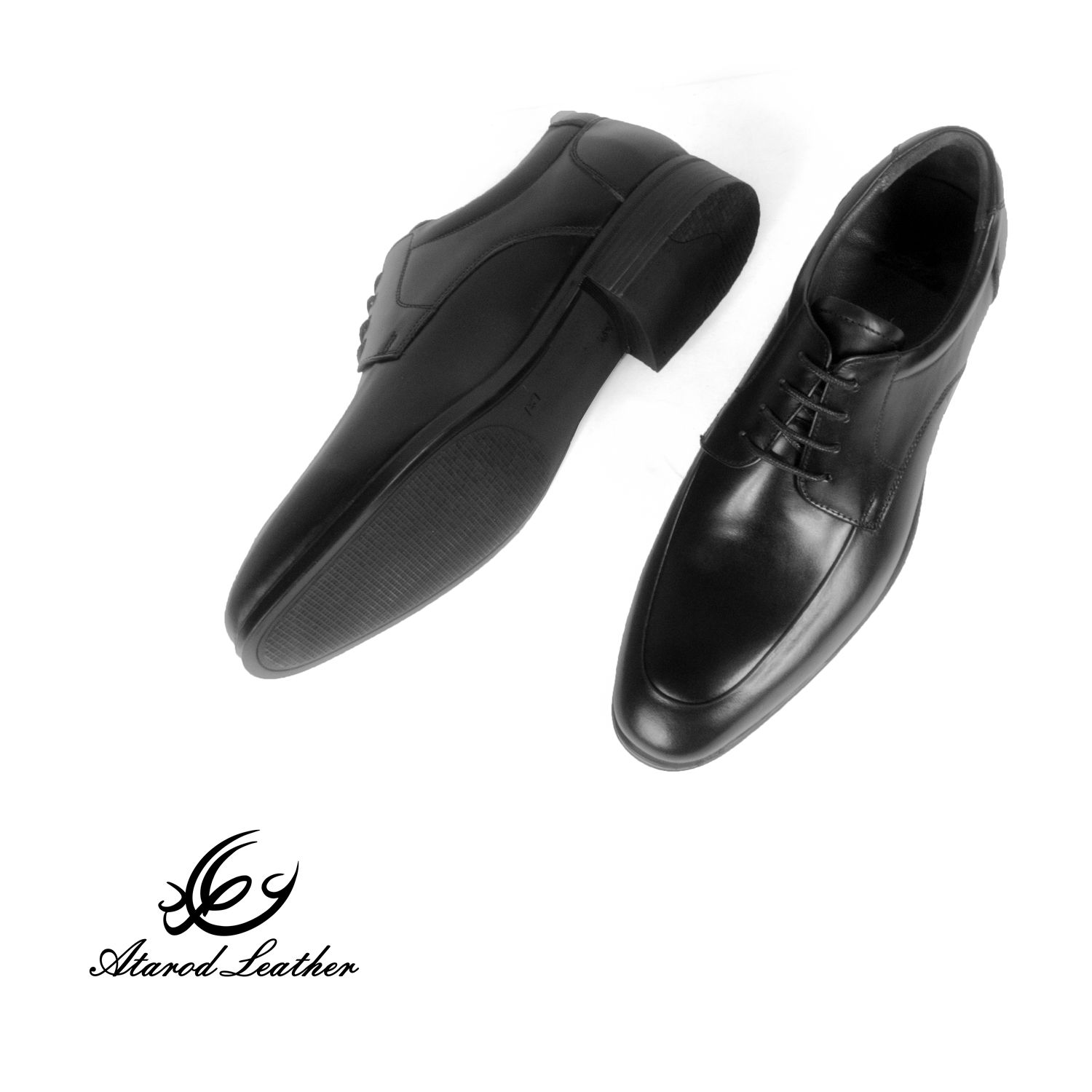 کفش مردانه چرم عطارد مدل چرم طبیعی کد SH256 - - 9