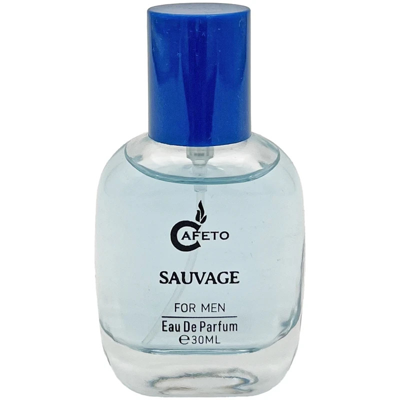 عطر جیبی مردانه کافه تو مدل دیور ساواج با رایحه معتدل و تلخ حجم 30 میلی‌لیتر