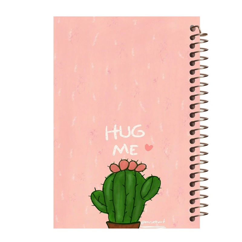 دفتر لغت 100 برگ مشایخ طرح کاکتوس کد F9003