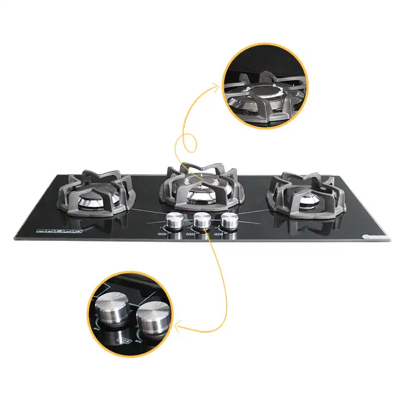 اجاق گاز صفحه ای آذرلوکس مدل G03ML - 9B