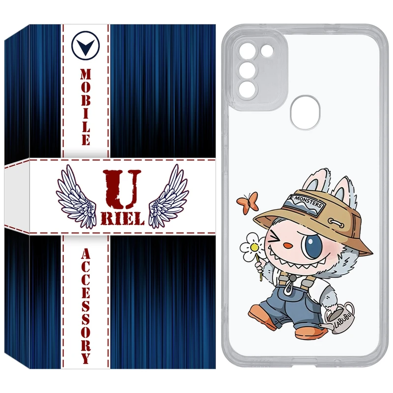 کاور یوریل مدل Clear کد 111 طرح لبوبو Labubu مناسب برای گوشی موبایل سامسونگ Galaxy A11 / M11