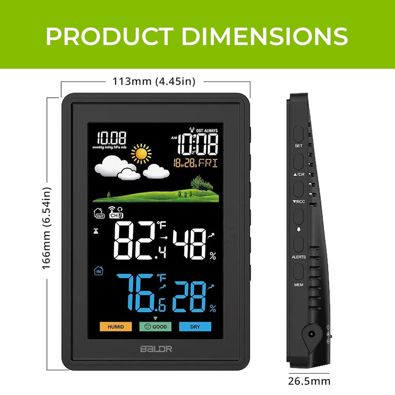 دماسنج محیطی بالدر مدل B08FJ413ZN