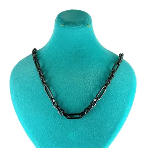 زنجیر مردانه سلین کالا مدل فیگارو استیل کد 4