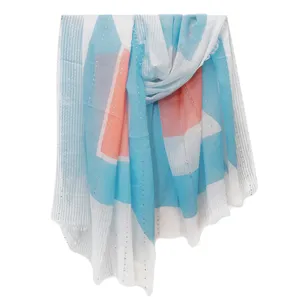 شال زنانه مدل نخی پولکی