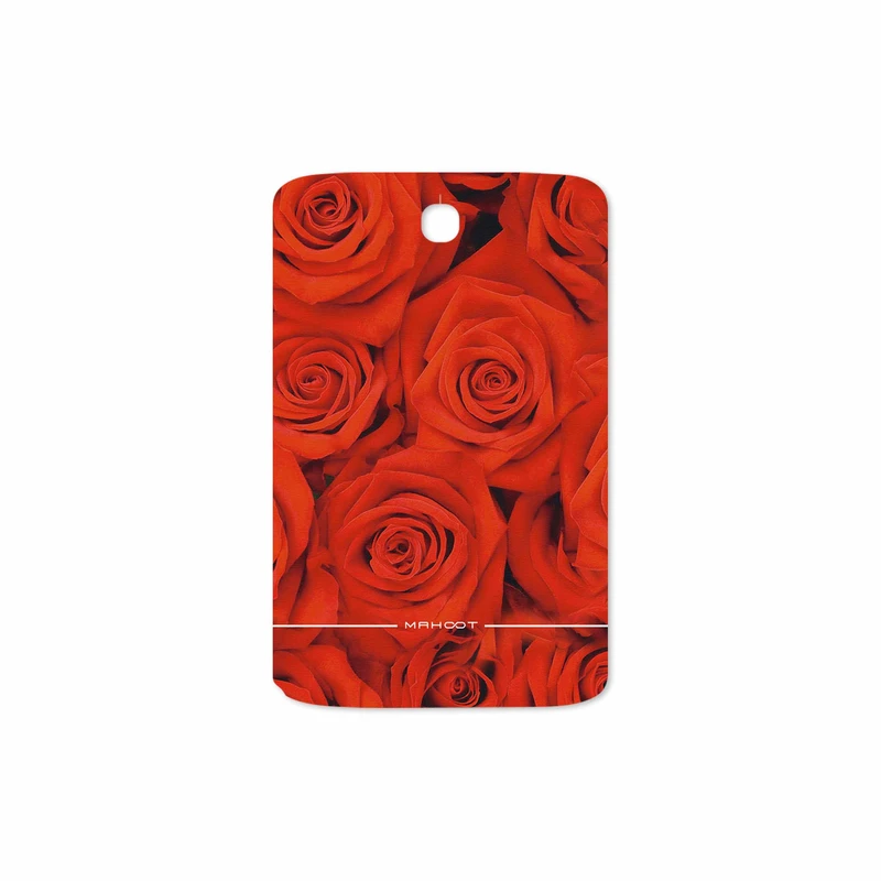 برچسب پوششی ماهوت مدل Red-Flower مناسب برای تبلت سامسونگ Galaxy Note 8.0 2013 N5100