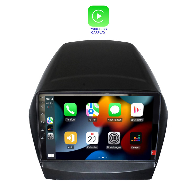 پخش کننده تصویری خودرو مدل Burmester مناسب برای هیوندای توسان 2014