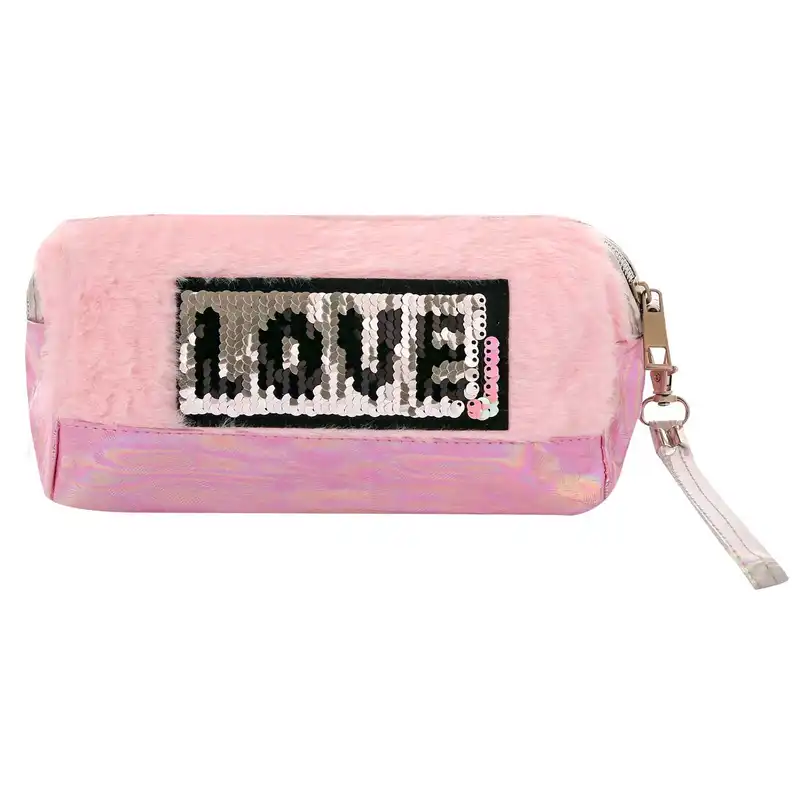کیف لوازم آرایش زنانه طرح love