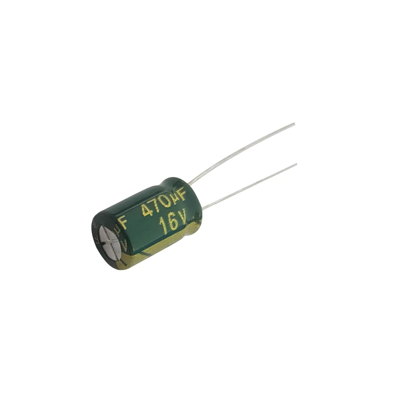 خازن الکترولیت 470 میکرو فاراد کد 72 بسته 100 عددی