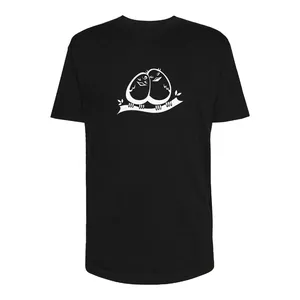 تی شرت لانگ زنانه مدل Owl کد Sh057 رنگ مشکی