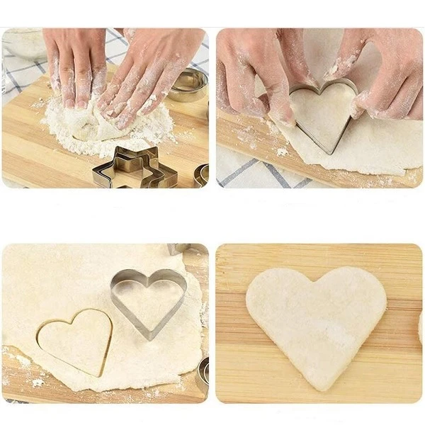 عکس شماره 4 : قالب شیرینی بهگز مدل زمرد مجموعه 9عددی