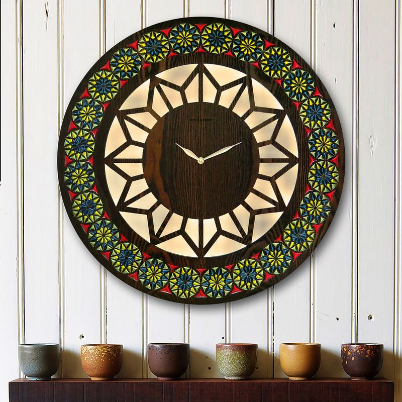 ساعت دیواری هیمه مدل هور
