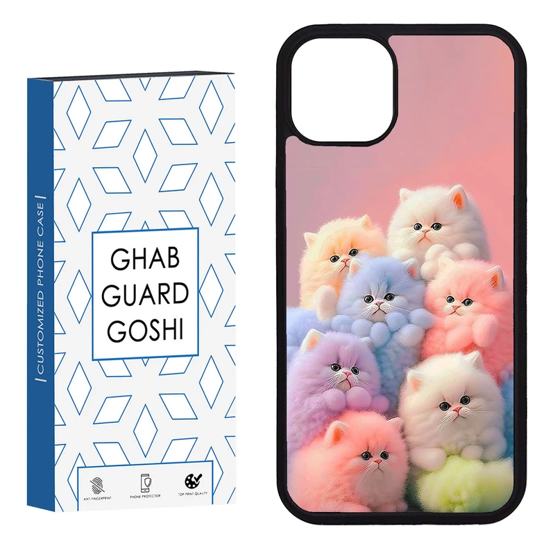 کاور قاب گارد گوشی طرح پیشی کد FB-361 مناسب برای گوشی موبایل اپل iphone 13 / 14  