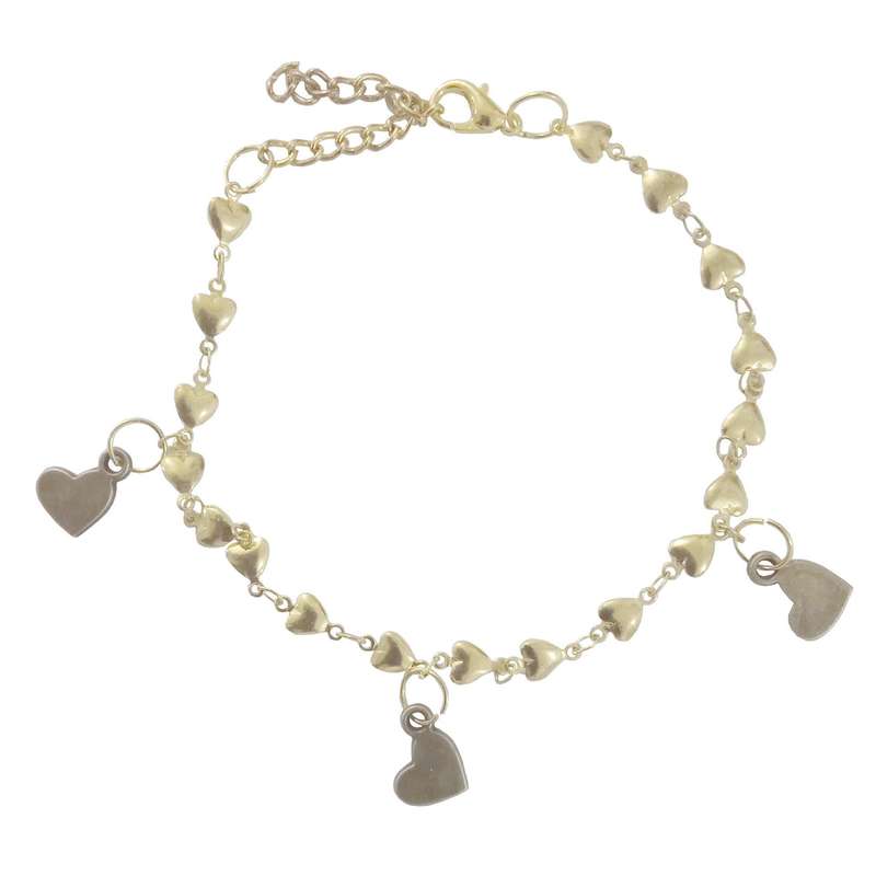 پابند زنانه مدل قلبي 005 پابند زنانه مدل قلبي 005