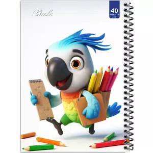 دفتر نقاشی 40 برگ انتشارات بله طرح پرنده کوچولوی نقاش کد A4-K310