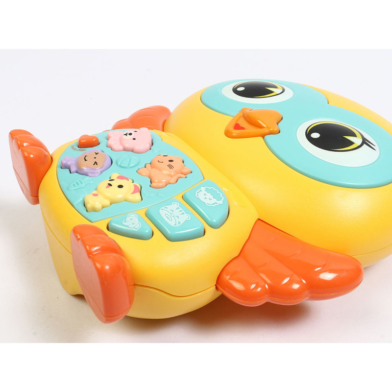 اسباب بازی مدل جغد طرح موزیکال و چراغدار کد 855-102