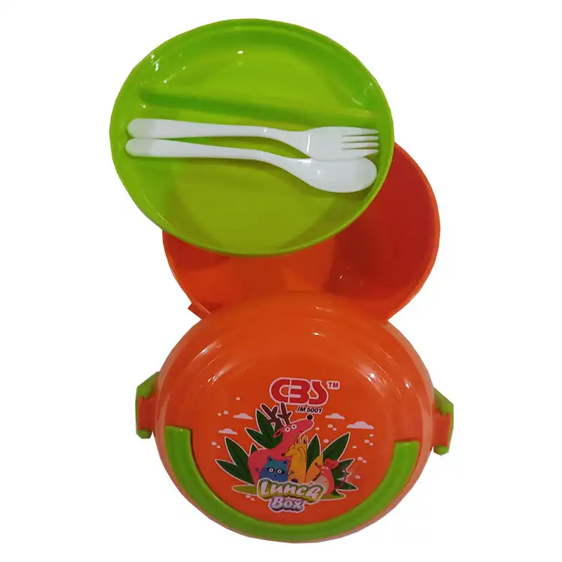 ظرف غذای کودک سی بی اس طرح حیوانات کد JM5001