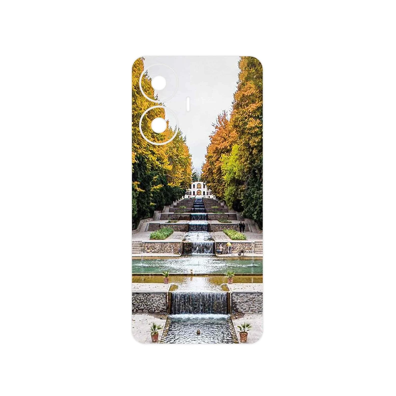 برچسب پوششی ماهوت مدل SHAHZADEH_Garden مناسب برای گوشی موبایل ریلمی C55