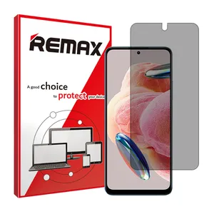 Remax brand shockproof Privacy screen protector glass for Xiaomi Redmi Note 12 4G
