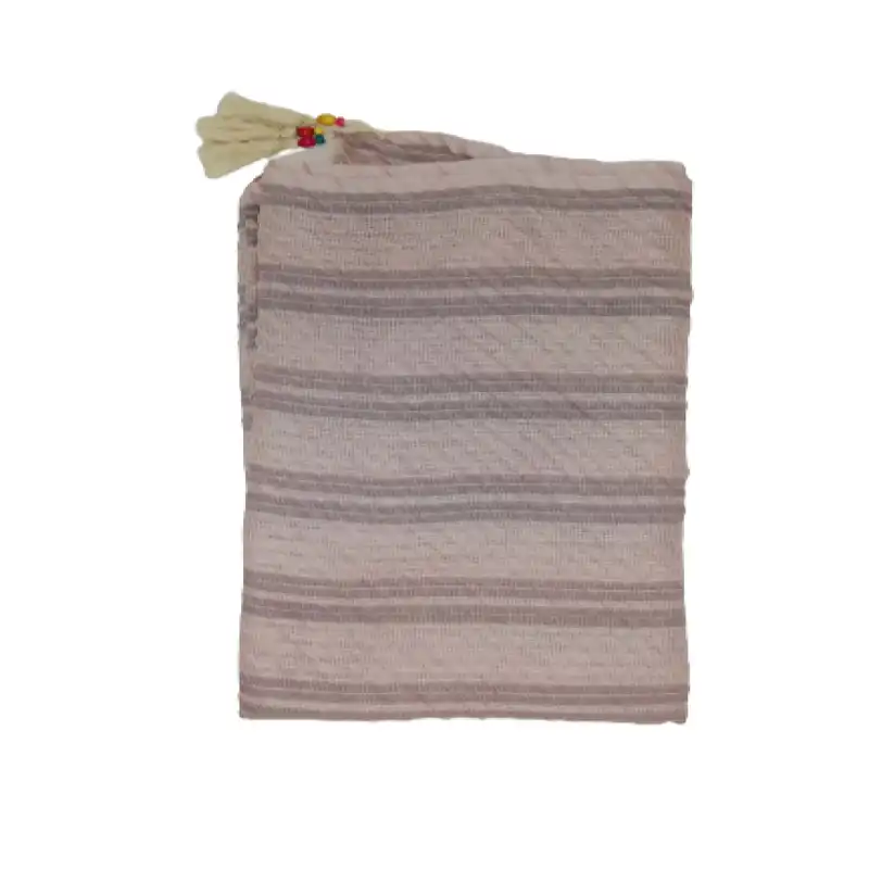 شال زنانه مدل منگوله چوبی کد 22