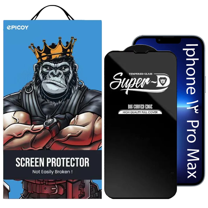  محافظ صفحه نمایش اپیکوی مدل Super 5D مناسب برای گوشی موبایل اپل iPhone 13 Pro Max