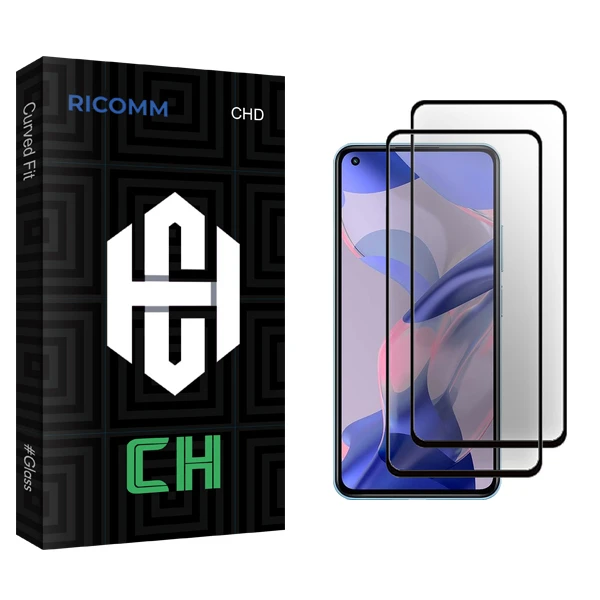 محافظ صفحه نمایش سرامیکی ریکام مدل CH Glass مناسب برای گوشی موبایل شیائومی 11 Lite 5G NE 2109119DG بسته دو عددی