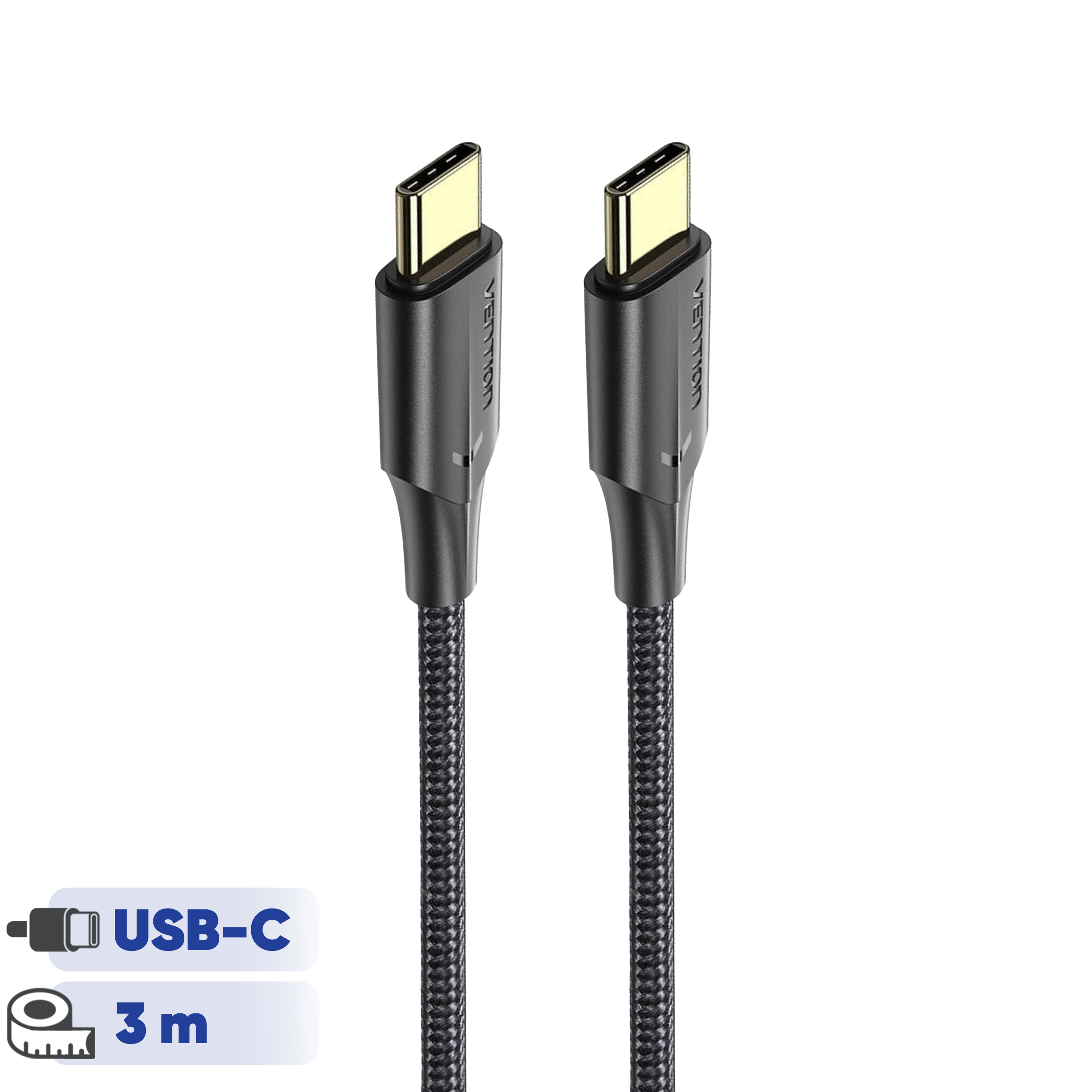 کابل تبدیل USB-C به USB-C ونشن مدل TAUBI 60W طول 3 متر