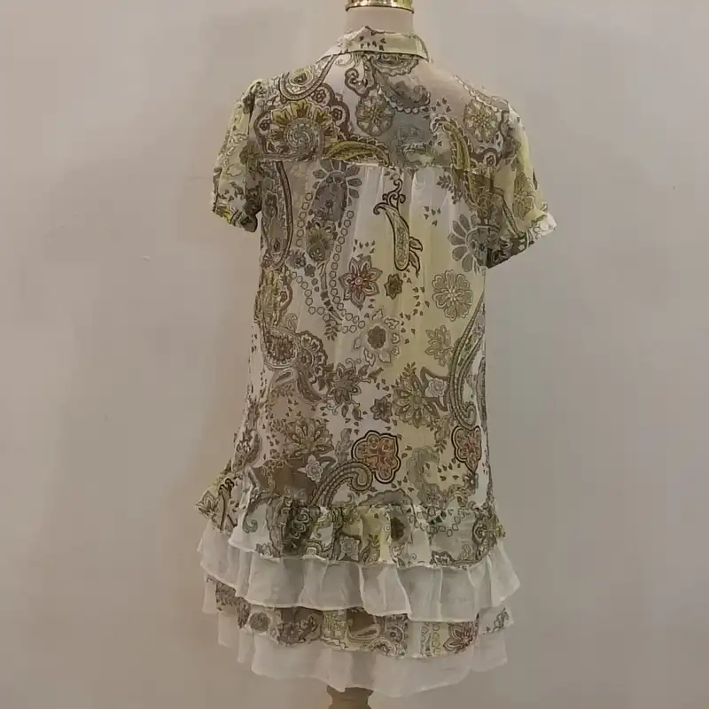 پیراهن زنانه مدل چین دار مجلسی