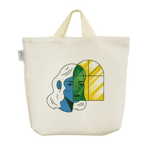 ساک خرید خندالو مدل زن هنرمند و پنجره کد 5107