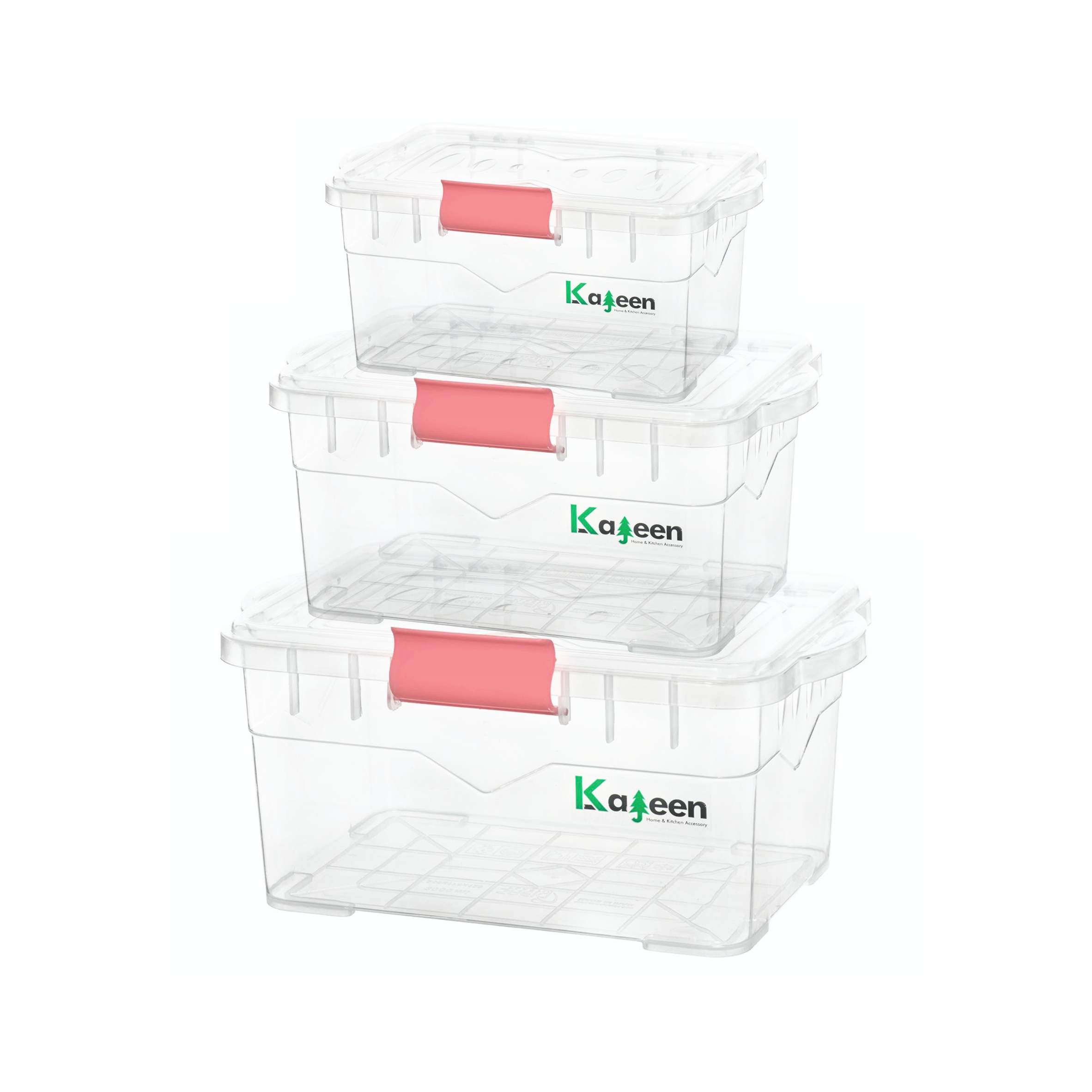 ظرف نگهدارنده کاجین مدل S-3 مجموعه 3 عددی