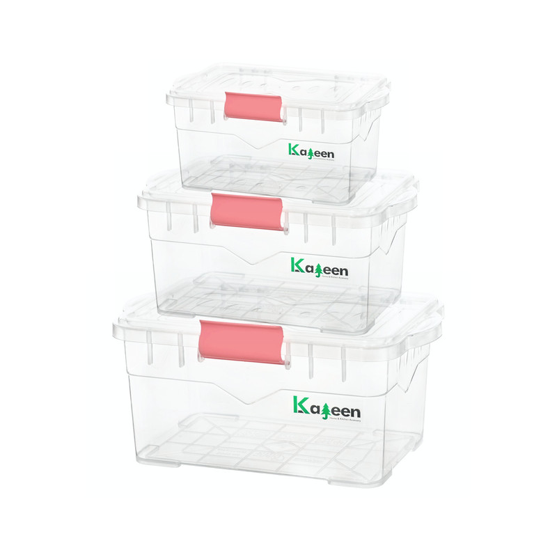 ظرف نگهدارنده کاجین مدل S-3 مجموعه 3 عددی