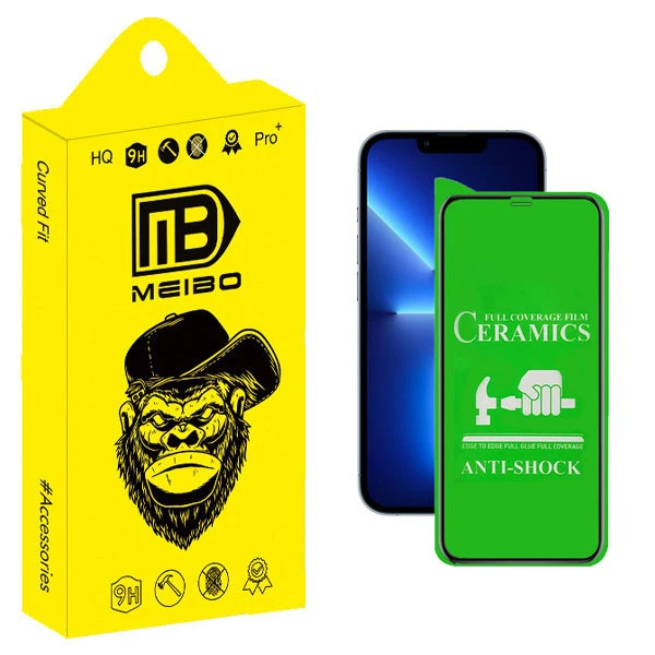 محافظ صفحه نمایش سرامیکی میبو مدل HD+ مناسب برای گوشی موبایل اپل IPHONE 13