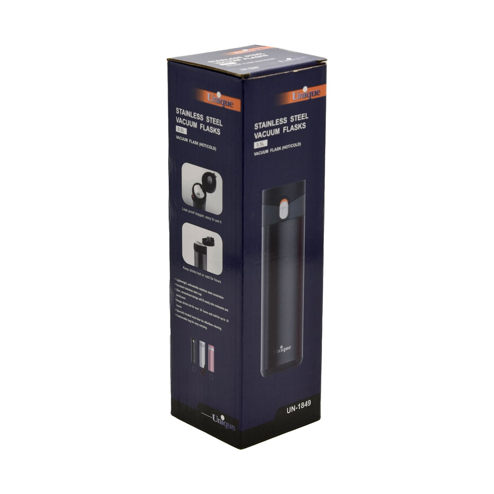 فلاسک یونیک مدل قلمی کد 1849 گنجایش 0.5 لیتر -  - 19