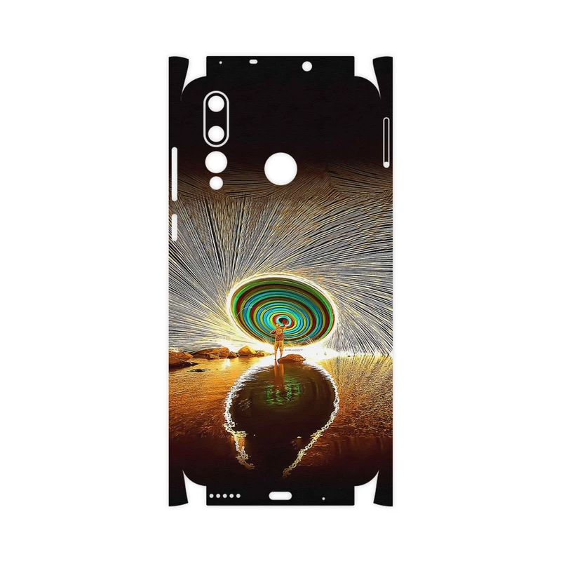 برچسب پوششی ماهوت مدل Night Light Fountain-FullSkin مناسب برای گوشی موبایل هوآوی Nova 4