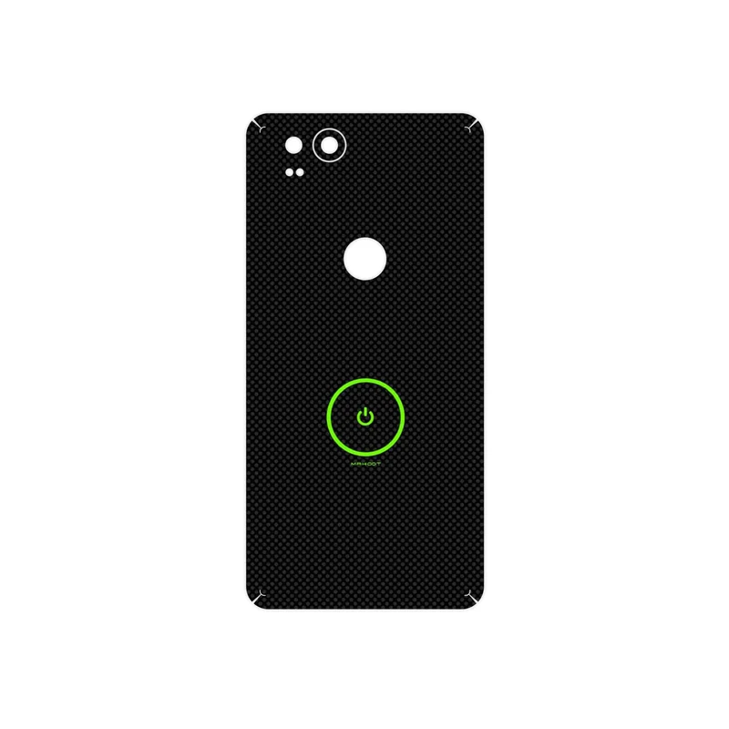 برچسب پوششی ماهوت مدل Minimal Power Button مناسب برای گوشی موبایل گوگل Pixel 2