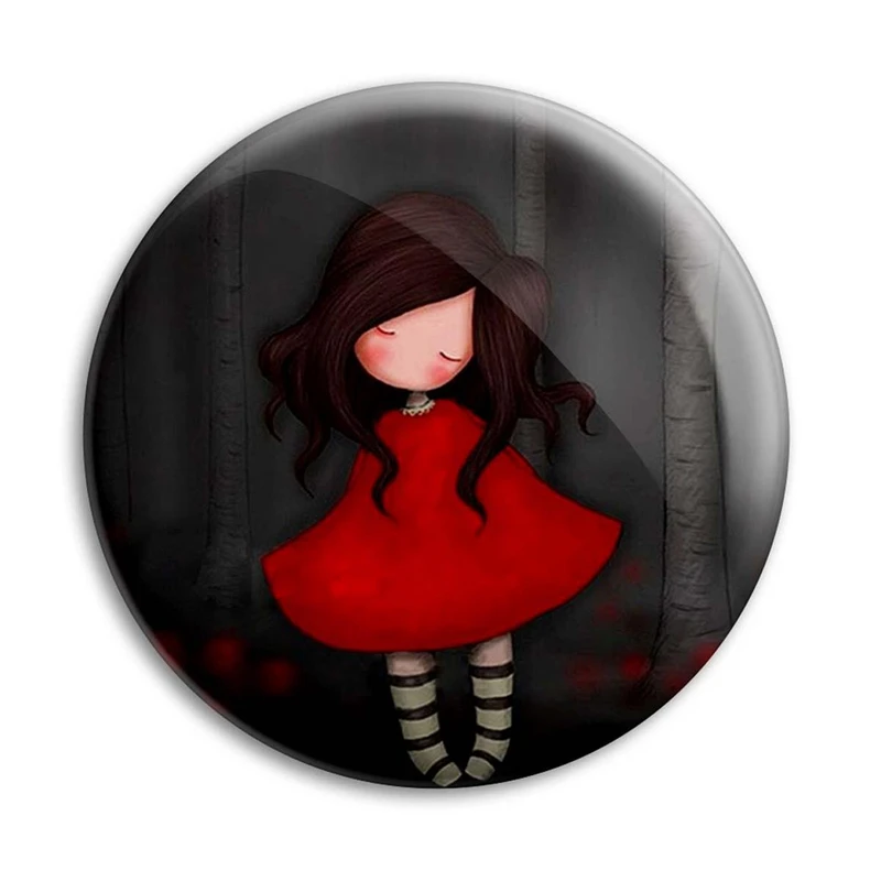 مگنت پرمانه طرح شنل قرمزی کد pmag.20262