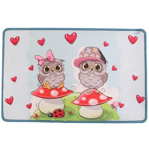 پادری طرح جغد کد PJ-111694 سایز 70x45 سانتی متر