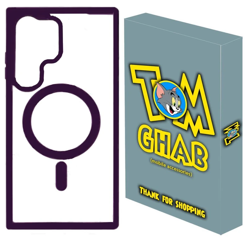 کاور قاب تام مدل مگ سیف رنگی مناسب برای گوشی موبایل سامسونگ Galaxy S23 Ultra